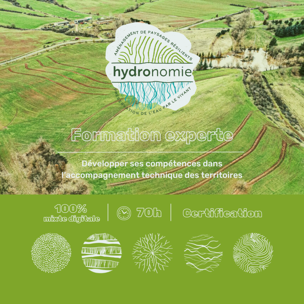 Formation Certifiante Hydronomie - Développer ses compétences dans l'accompagnement technique des territoires